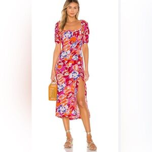 L*space Alissa Super bloom midi dress - size small